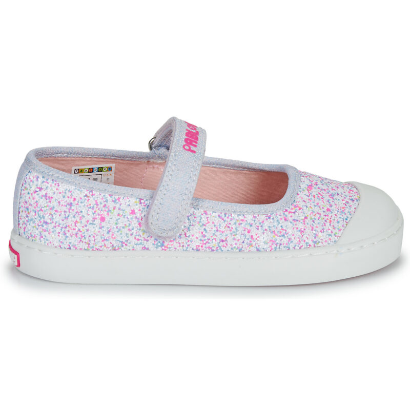 bambina ragazza Pablosky CANVAS Argento Ballerine Bambina - 2