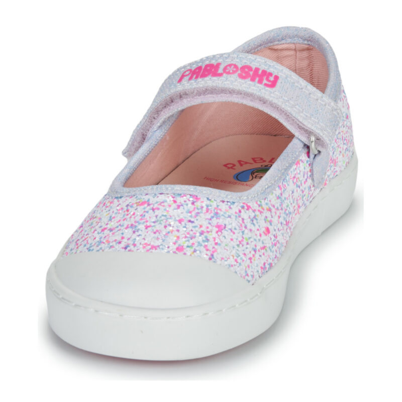 bambina ragazza Pablosky CANVAS Argento Ballerine Bambina - 3
