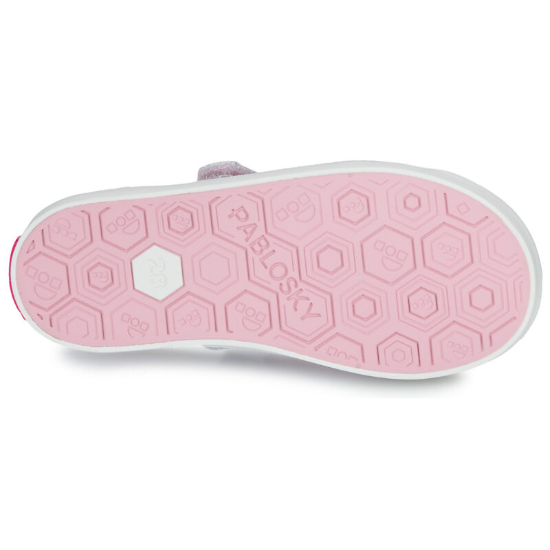bambina ragazza Pablosky CANVAS Argento Ballerine Bambina - 7