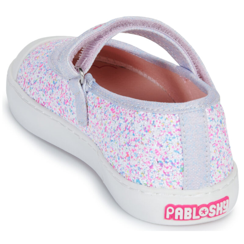 bambina ragazza Pablosky CANVAS Multicolore Ballerine Bambina - 5