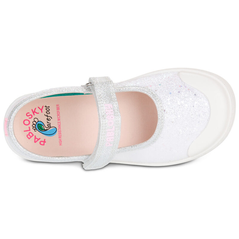 Pablosky GOMA Silver - Ballerinas f&uuml;r M&auml;dchen - 6