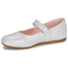 Ballerines blanches Pablosky LINDA pour filles - Taille 4