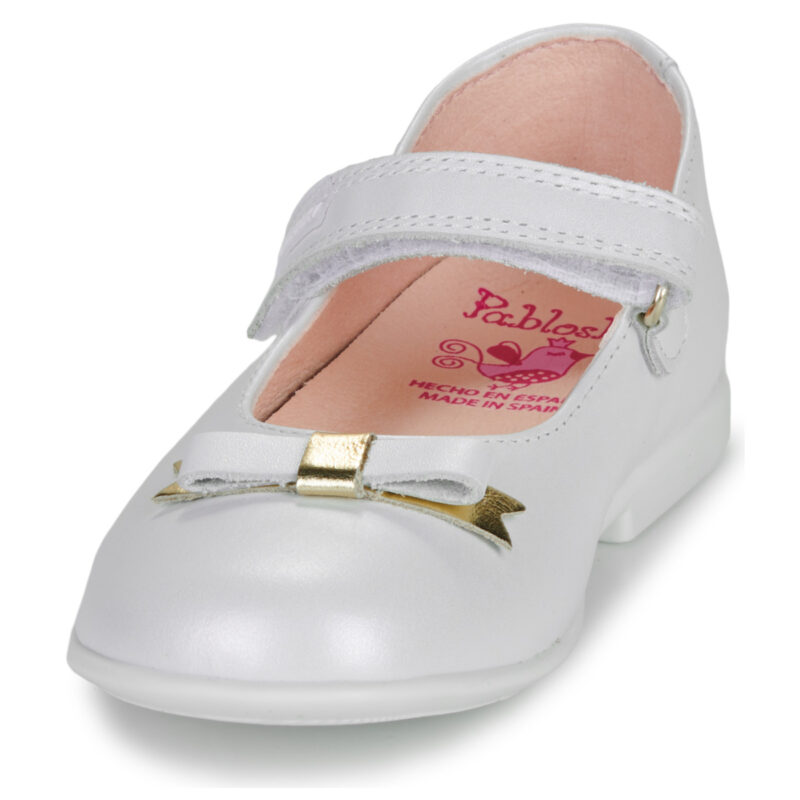 bambina ragazza Pablosky OLGA Bianco Ballerine Bambina - 3