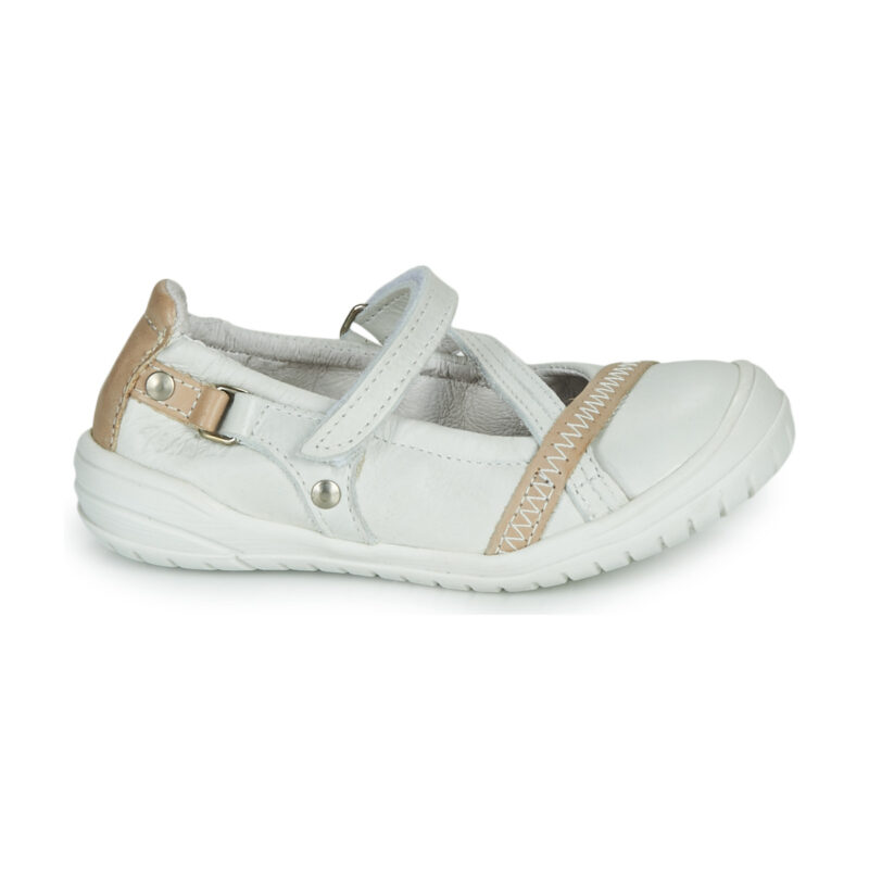 bambina ragazza Ramdam BEZIERS Bianco Ballerine Bambina - 2