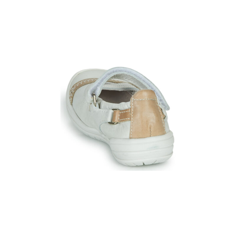 bambina ragazza Ramdam BEZIERS Bianco Ballerine Bambina - 5