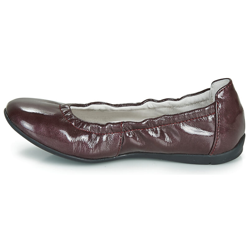 Ramdam LIBRE Rote Ballerinas f&uuml;r M&auml;dchen - Gr&ouml;&szlig;e 4