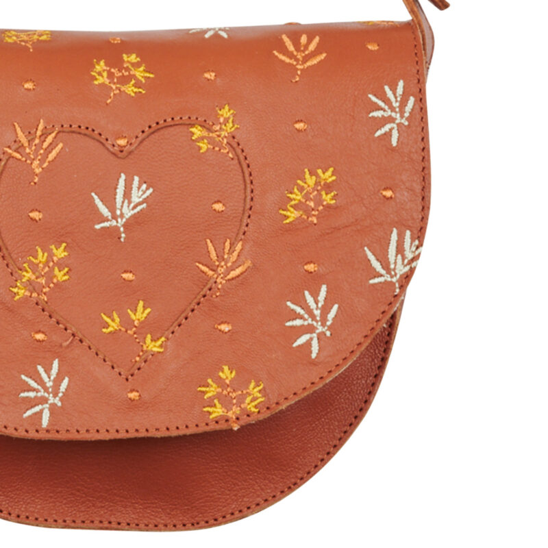 Easy Peasy HANDIDOO COEUR Marrone Borsa a tracolla Bambina - 3