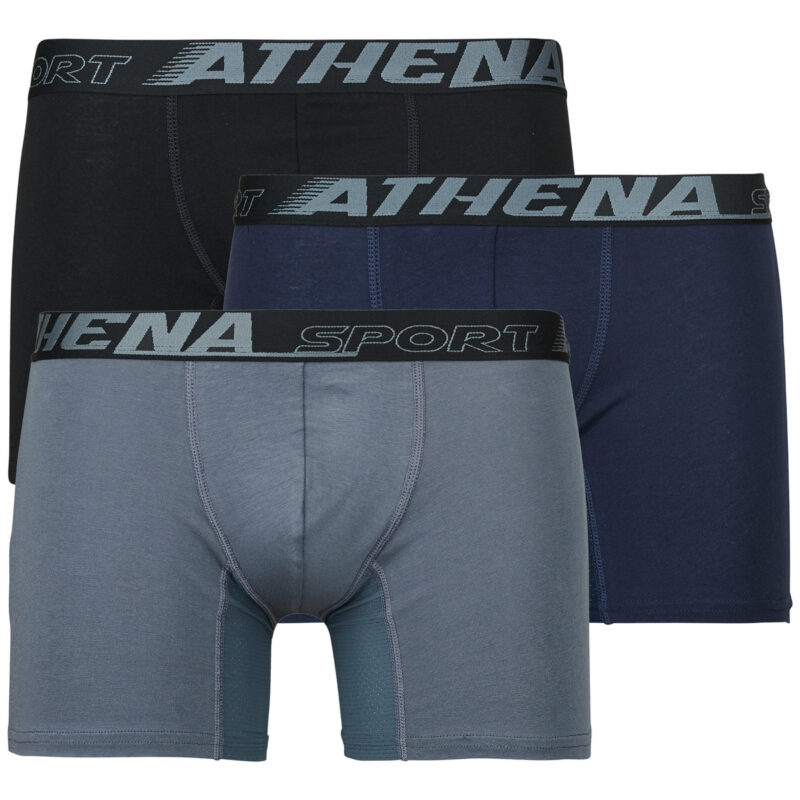 Paquete de 3 b&oacute;xers largos Athena AIR FIT multicolor - B&oacute;xers para hombre - 1