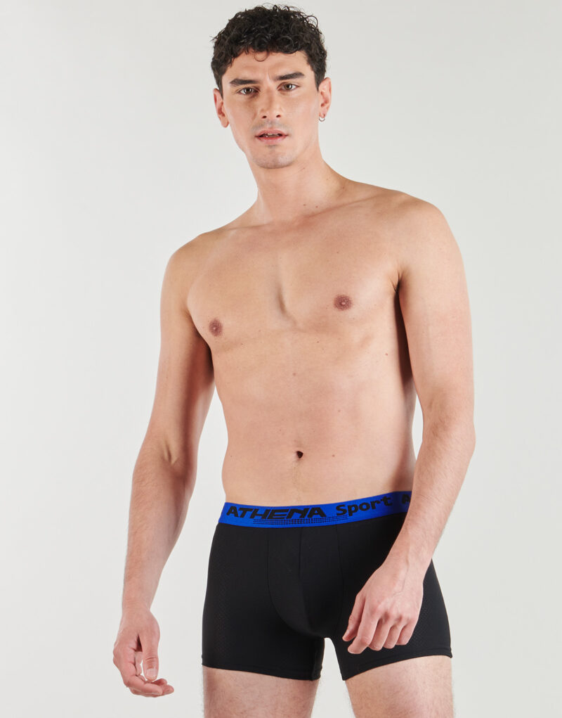 Athena DAILY SPORT AIR Boxershorts, 3er-Pack, mehrfarbig &ndash; Herrenboxershorts &ndash; Gr&ouml;&szlig;e 2