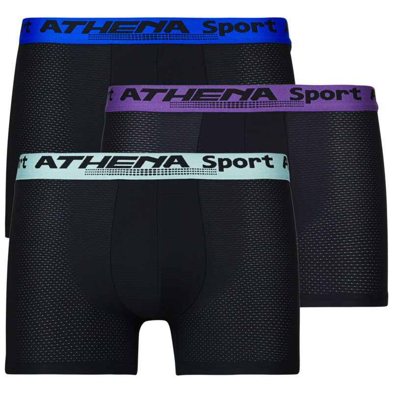 Athena DAILY SPORT AIR Boxershorts, 3er-Pack, mehrfarbig &ndash; Herrenboxershorts &ndash; Gr&ouml;&szlig;e 1