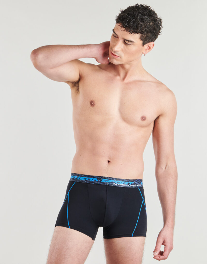 Athena Boxer TRANING DRY Pack de 3 Negros - B&oacute;xers para hombre - 2