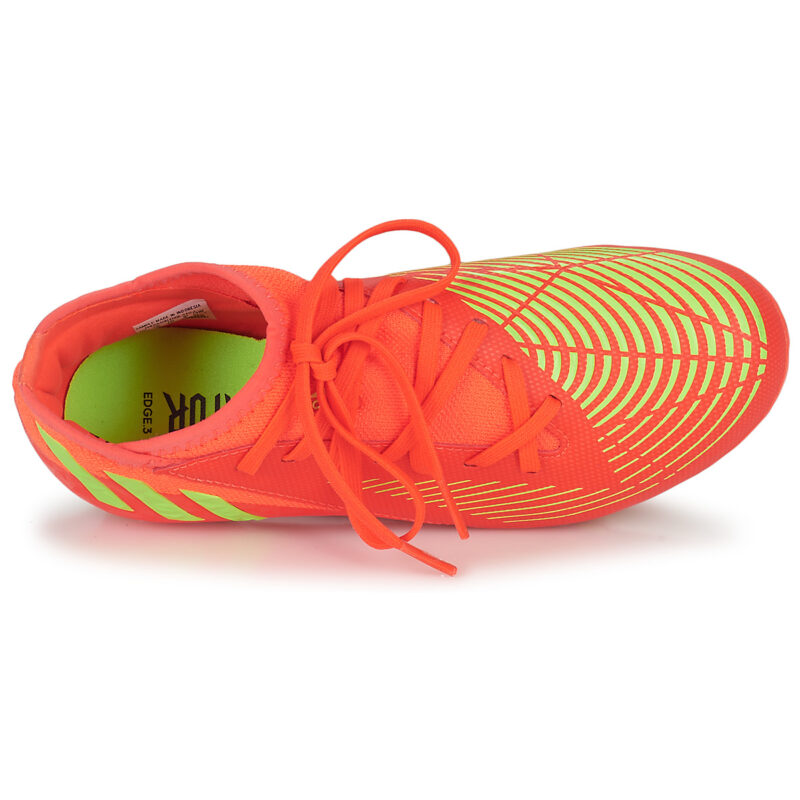 Calcio ragazza adidas PREDATOR EDGE.3 FG Rosso Calcio Bambina - 6
