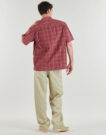 Camicia a maniche corte  Element  RELAX SB SS  Rosso Camicie a maniche corte Uomo - 4