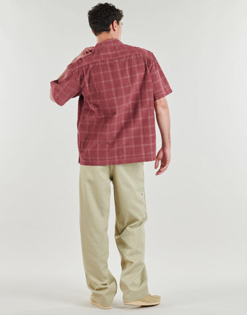 Camicia a maniche corte  Element  RELAX SB SS  Rosso Camicie a maniche corte Uomo - 4