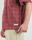 Camicia a maniche corte  Element  RELAX SB SS  Rosso Camicie a maniche corte Uomo - 5