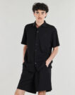 Camisa de manga corta Schott SH CLAY Negra Camisas de manga corta Hombre - 2