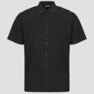 Camisa de manga corta Schott SH CLAY Negra Camisas de manga corta Hombre - 1