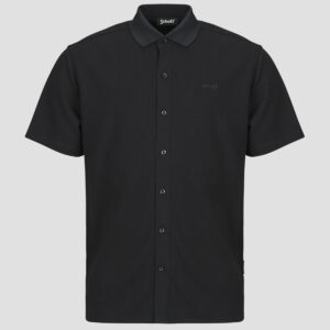 Camicia a maniche corte uomo Schott  SH CLAY  Nero Schott 3417751843171
