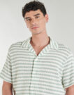 Camisa de manga corta Selected SLHDYLAN SS OVERSHIRT Beige Camisas de manga corta Hombre - 5