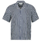 Camisa de manga corta Selected SLHRLXAIR MIX SS SHIRT Marine Camisas de manga corta Hombre - 1