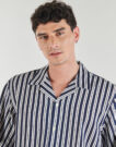 Camisa de manga corta Selected SLHRLXAIR MIX SS SHIRT Marine Camisas de manga corta Hombre - 5