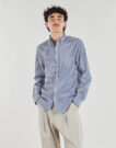 Long sleeved shirt Gant REG CLASSIC POPLIN STRIPE SHIRT Blue - Men's Long Sleeve Shirts - 2
