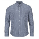 Long sleeved shirt Gant REG CLASSIC POPLIN STRIPE SHIRT Blue - Men's Long Sleeve Shirts - 1