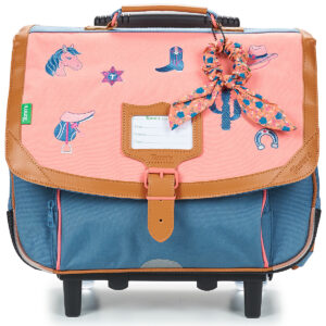 Cartella con rotelle ragazza Tann's  JANE TROLLEY 38 CM  Rosa Tann's 3662498097732