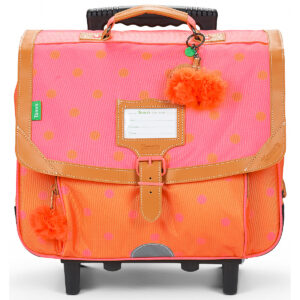 Cartella con rotelle ragazza Tann's  SIDONIE TROLLEY 38 CM  Rosa Tann's 3662498098777
