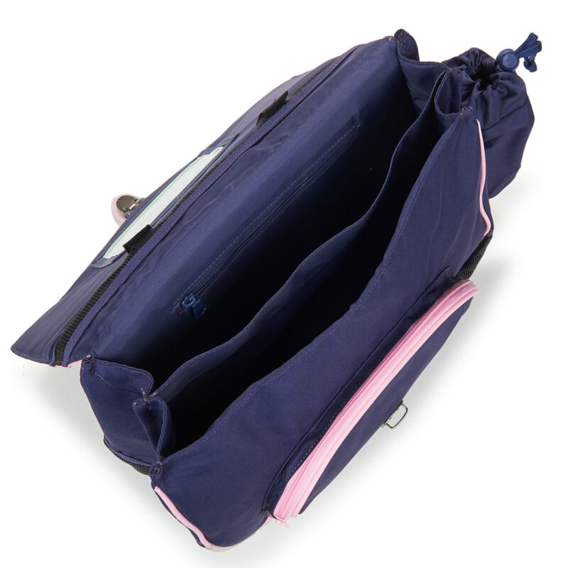Tann's JOY CARTABLE 38 CM POCHE GOURDE Marine Cartella Bambina - 5