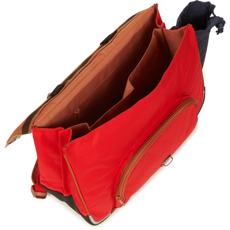 Tann's ARTHUR CARTABLE 38CM POCHE GOURDE Blu Cartella Bambino - 5