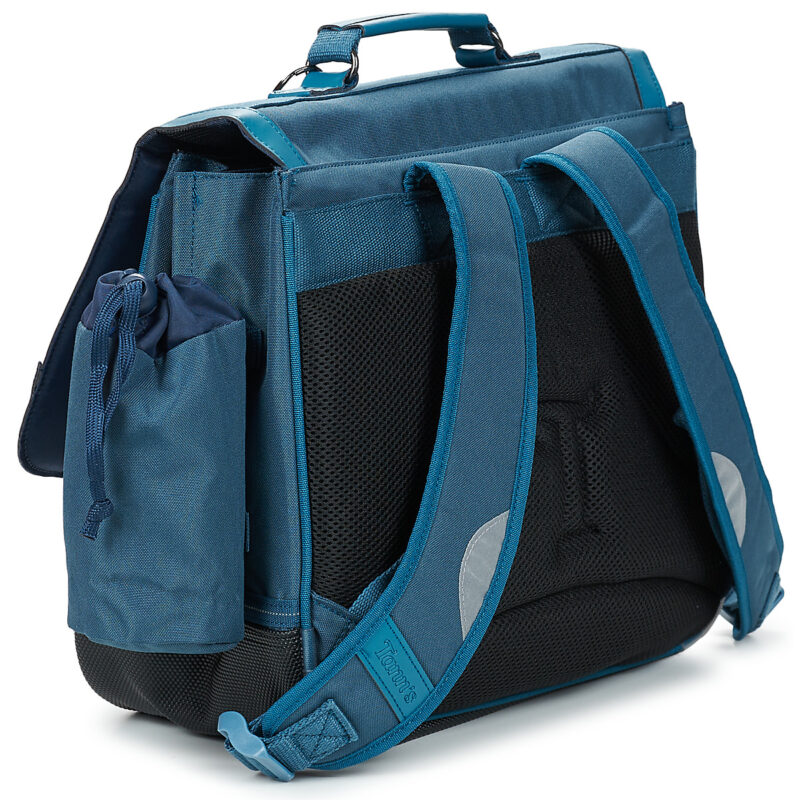 Tann's MERLIN CARTABLE 38CM POCHE GOURDE Blu Cartella Bambino - 3