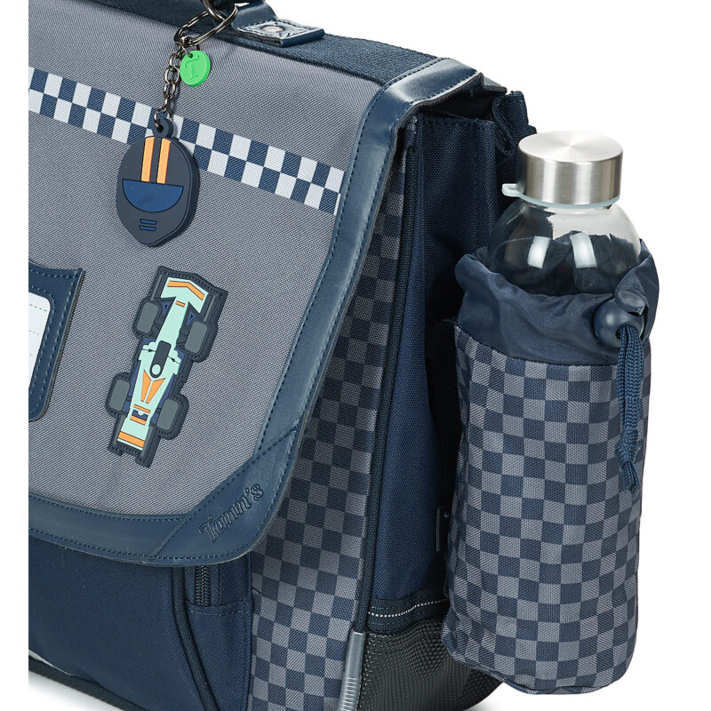 Tann's ROMAIN CARTABLE 38CM POCHE GOURDE Grigio Cartella Bambino - 4