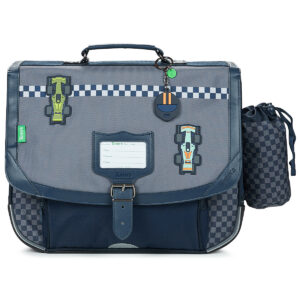 Cartella ragazzo Tann's  ROMAIN CARTABLE 38CM POCHE GOURDE  Grigio Tann's 3662498096612