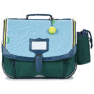 Tann's VALENTIN CARTABLE 38CM POCHE GOURDE Blu Cartella Bambino - 1