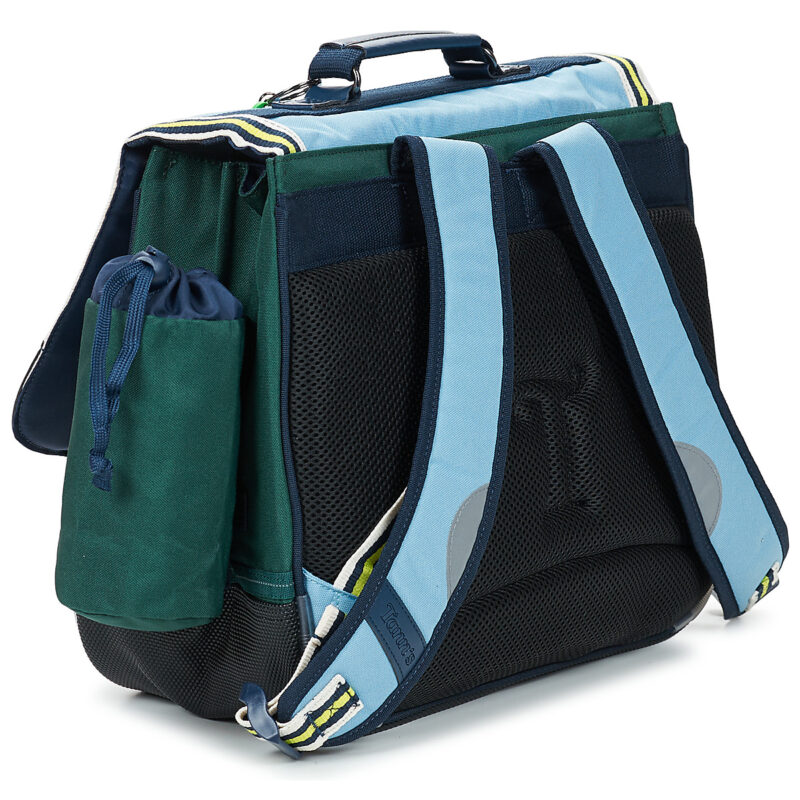 Tann's VALENTIN CARTABLE 38CM POCHE GOURDE Blu Cartella Bambino - 3