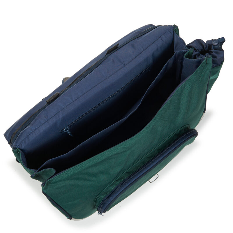 Tann's VALENTIN CARTABLE 38CM POCHE GOURDE Blu Cartella Bambino - 5
