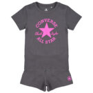Converse DCTP CLASSIC TEE SHORT SET Grau - Mädchen-Set - 1