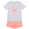Mädchen-Outfit Converse  DCTP CLASSIC TEE SHORT SET Mehrfarbig Converse 199012016724