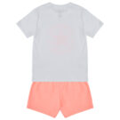 Completo ragazza Converse DCTP CLASSIC TEE SHORT SET Multicolore Completo Bambina - 4