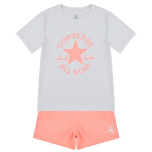 Completo ragazza Converse  DCTP CLASSIC TEE   SHORT SET  Multicolore Converse 199012016724