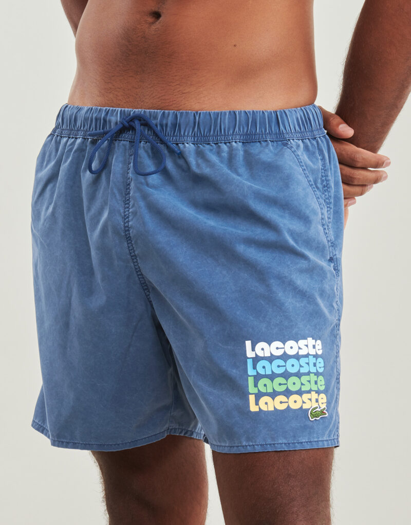Costume / Bermuda da spiaggia Lacoste MH9826 Blu Costume / Bermuda da spiaggia Uomo - 3