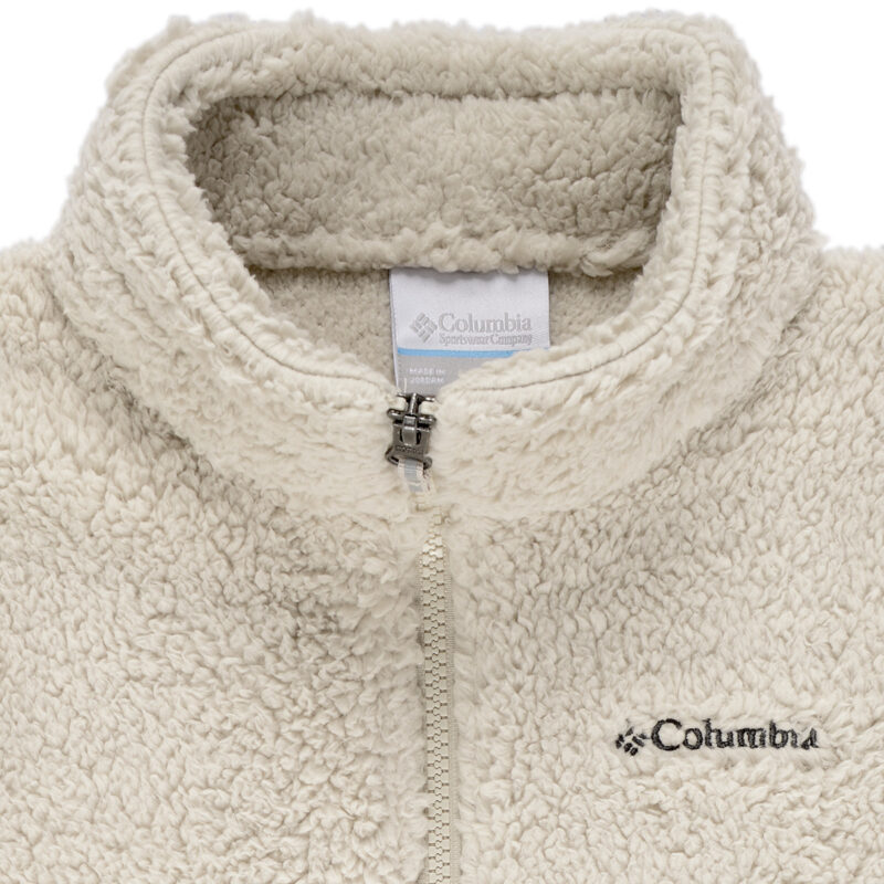 Sudaderas Columbia RUGGED RIDGE II SHERPA con cremallera completa, color beige, para ni&ntilde;as - 3