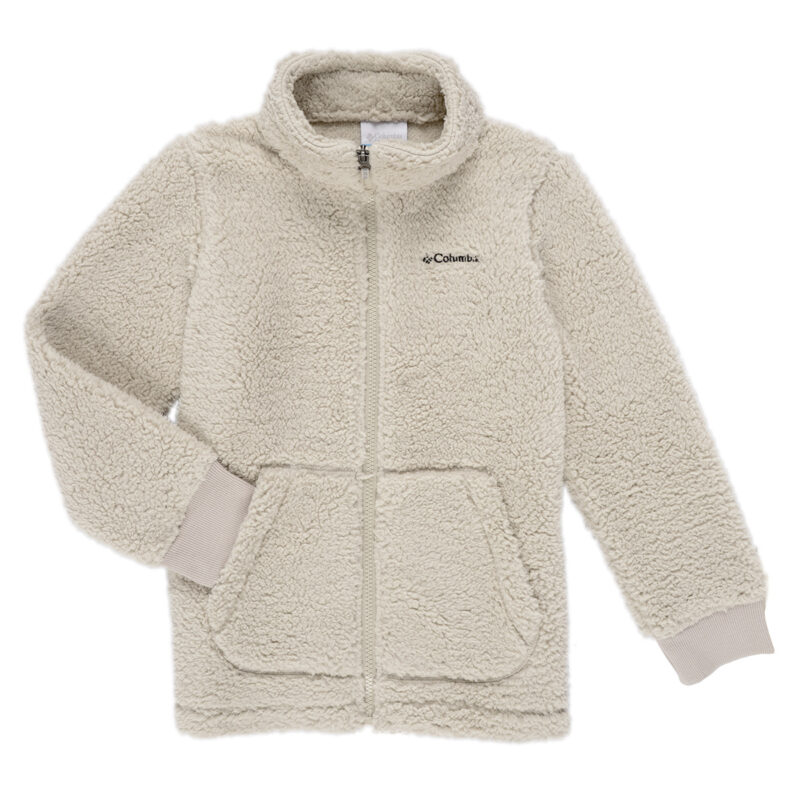Sudaderas Columbia RUGGED RIDGE II SHERPA con cremallera completa, color beige, para ni&ntilde;as - 1