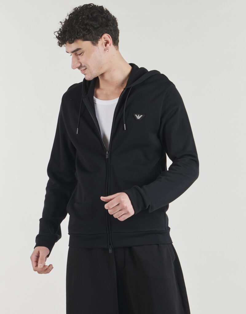 Emporio Armani Hoodies EM000653 Black Men's Hoodies - 2
