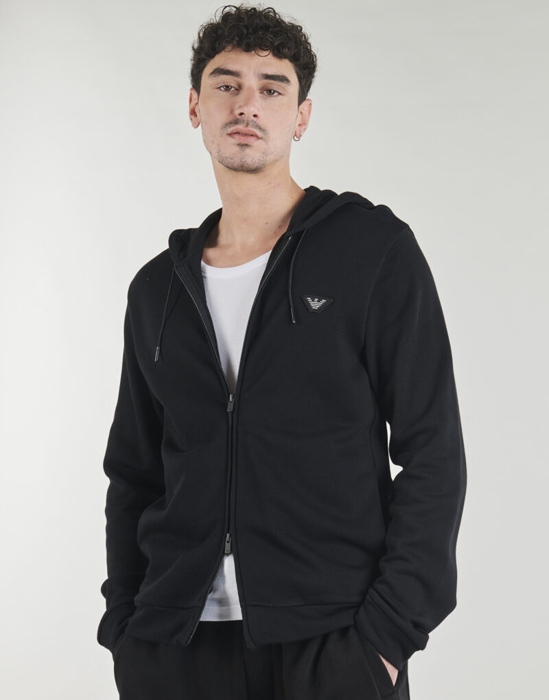 Emporio Armani Hoodies EM000653 Black Men's Hoodies - 5