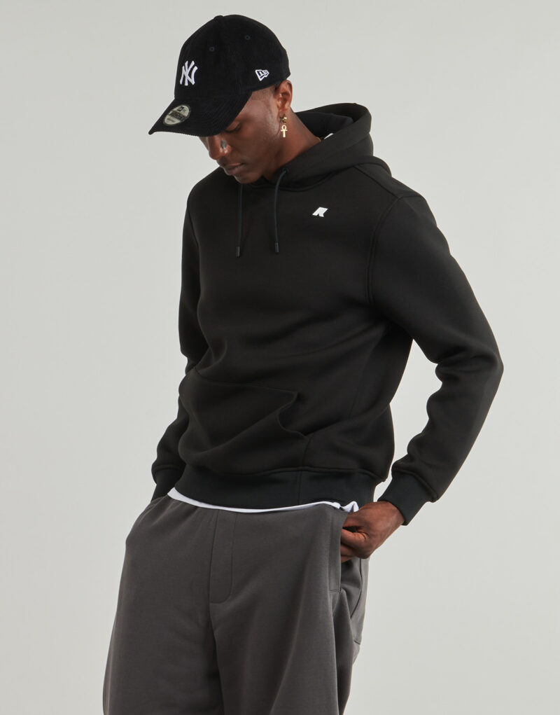 Felpe con capuchino K-Way Sudaderas con capucha negras BERNIE SPACER para hombre - 3