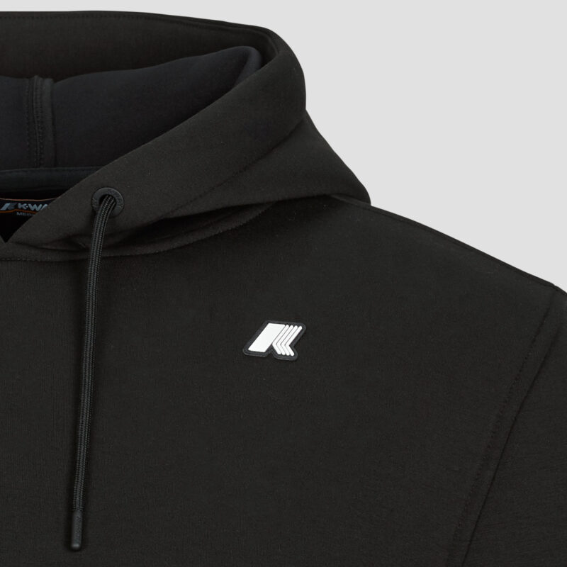 Felpe con capuchino K-Way Sudaderas con capucha negras BERNIE SPACER para hombre - 7