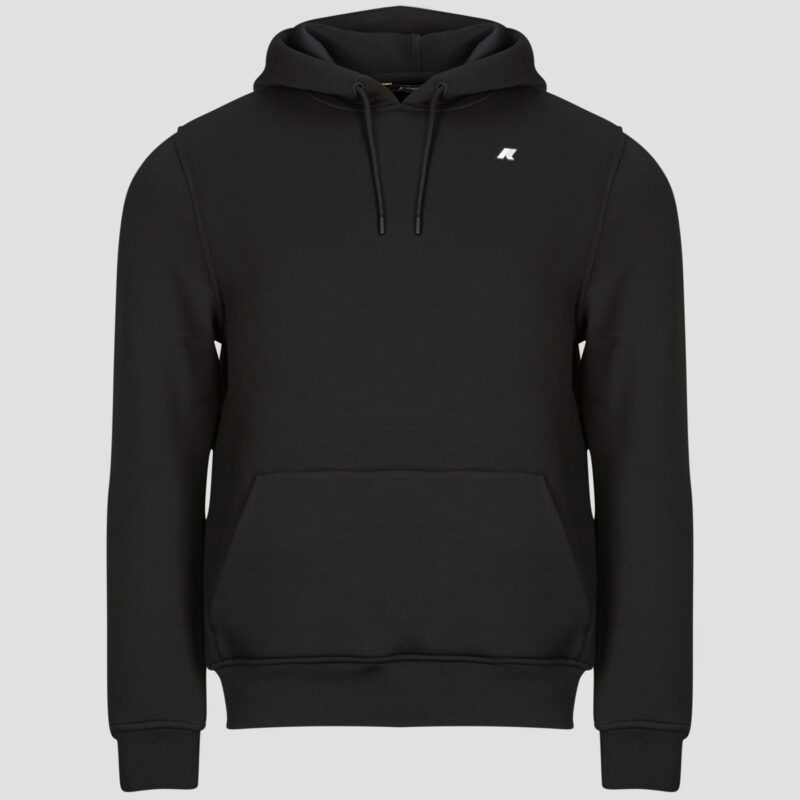 Felpe con capuchino K-Way Sudaderas con capucha negras BERNIE SPACER para hombre - 1