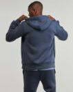 Felpe con cappuccio K-Way RAINER SPACER Blu - Felpe con cappuccio Abbigliamento Uomo - 4